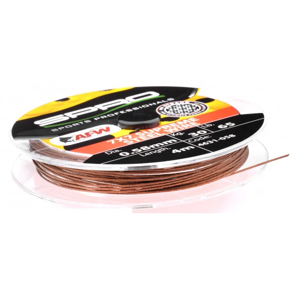 Spro 7x7 Supreme Steel Wire 0,46mm 18kg (4m) 5 Spro 7x7 Supreme Steel Wire 0,46mm 18kg (4m) - Afbeelding 3