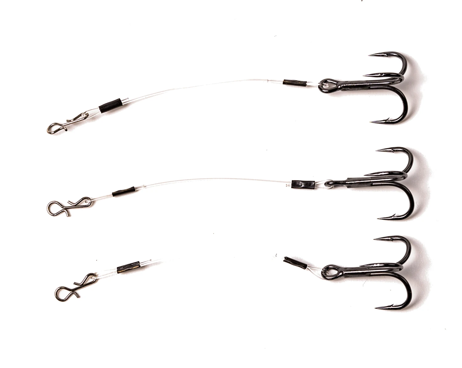 Fladen Fluorcarbon Stinger Rig 8cm Size 6 (3 Stuks) 3 Fladen Fluorcarbon Stinger Rig 8cm Size 6 (3 Stuks)