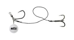 Madcat Golf Ball Snap-On Vertiball Rig 25cm Size 8/0+3/0 Sinking 140g
