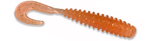 Major Craft ParaWorm - Grub 2.3 Inch - #108 UV Orange -7pcs 3 Major Craft ParaWorm - Grub 2.3 Inch - #108 UV Orange -7pcs