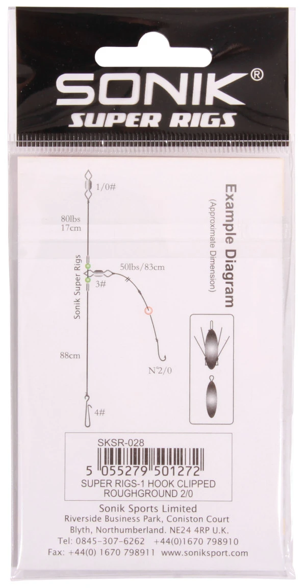 Sonik 1 Hook Clipped Roughground 3/0 3 Sonik 1 Hook Clipped Roughground 3/0