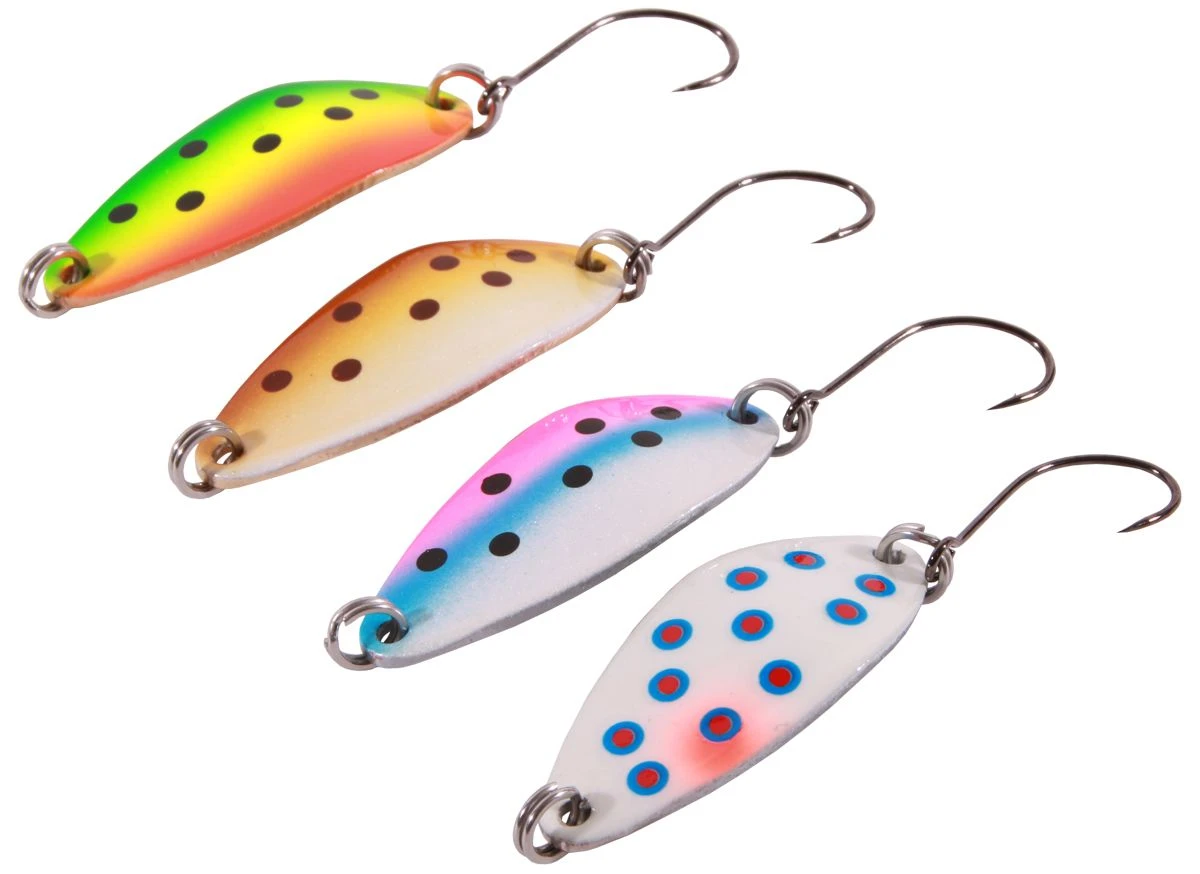 Ultimate Ultralight Spoon Selection Size 3 10g 4pcs 4 Ultimate Ultralight Spoon Selection Size 3 10g 4pcs - Afbeelding 2