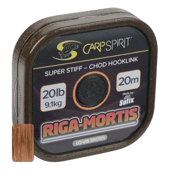 Carp Spirit Riga Mortis Brown 20m 25lb (11,3kg) 3 Carp Spirit Riga Mortis Brown 20m 25lb (11,3kg)