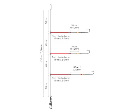 Spro Salt Rig 26 Plastic Boom Easy #6 3 Spro Salt Rig 26 Plastic Boom Easy #6