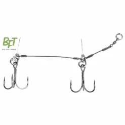 BFT Shallow Stinger SS Tandem Rig 100lb Haakmaat 2/0