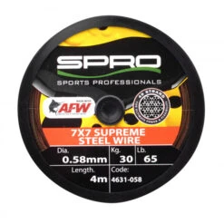 Spro 7x7 Supreme Steel Wire 0,46mm 18kg (4m) 10 Spro 7x7 Supreme Steel Wire 0,46mm 18kg (4m) -Vissen Kortingswinkel d1086b8ea60d2132