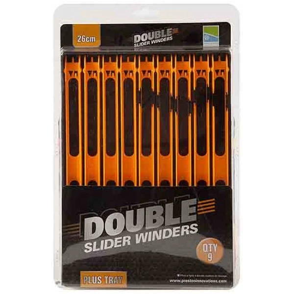 Preston Double Slider Winders In A Box 26cm (9pcs) 4 Preston Double Slider Winders In A Box 26cm (9pcs) - Afbeelding 2
