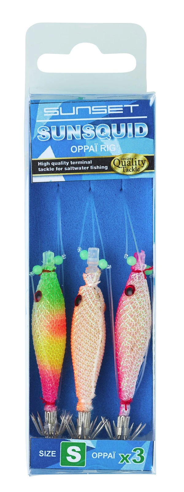 Sunset Rigs Sunsquid Oppaï 9cm 0,40mm 3 Stuks 4 Sunset Rigs Sunsquid Oppaï 9cm 0,40mm 3 Stuks - Afbeelding 2